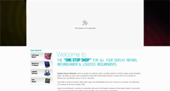 Desktop Screenshot of displayservice.eu